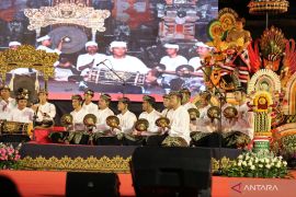 Gianyar beri wadah para seniman untuk hidupkan Baleganjur iringi Tari Barong