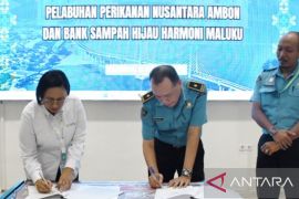 Tandatangan MoU, PPN Ambon gandeng bank sampah maksimalkan pengelolaan sampah pelabuhan