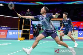 Fajar/Fikri tembus semifinal Kejuaraan Bulu Tangkis Asia