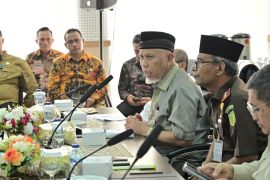 Gubernur Sumbar minta dukungan penuh seluruh pihak untuk percepatan pembangunan ruas Tol Sicincin - Bukittinggi