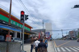 BPTD Babel tinjau traffic light Pangkallalang