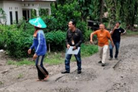 Kantor Pertanahan Pasaman periksa tanah aset Pemkab Pasaman di Ladang Rimbo Tigo Nagari