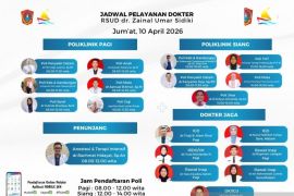 RSUD ZUS buka pelayanan poliklinik Penyakit Dalam sepanjang hari