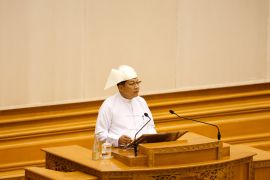 Min Aung Hlaing dilantik sebagai Presiden Myanmar