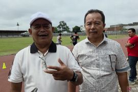 KONI Jambi tes fisik tahap II atlet PON Bela Diri 2026
