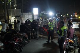 Polisi tindak puluhan sepeda motor balap liar di Tuban