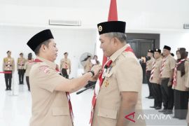 Pengurus PAW Pramuka Palas masa bakti 2024 - 2029 resmi dilantik, Ketua Wyldan Ansyori Hasibuan