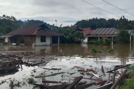 BPBD-Sulteng lakukan pendataan dampak banjir di Pamona Utara