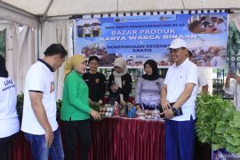 Ditjenpas Sultra gelar bazar karya narapidana dan pemeriksaan kesehatan gratis di CFD Kendari