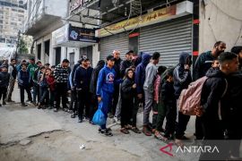 Gaza perlu 450 ton tepung per hari, saat ini pasokan kian minim