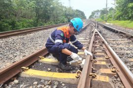 KAI Palembang fokus rawat perangkat persinyalan secara berkala