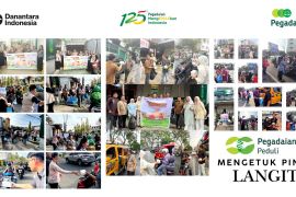 Pegadaian "Mengetuk Pintu Langit" melalui aksi berbagi setiap Jumat