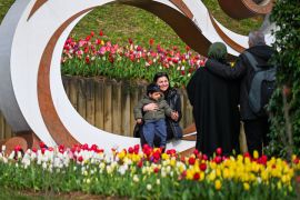 Mengunjungi festival bunga tulip di Istanbul, Turki