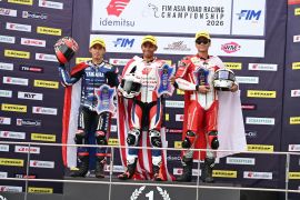 Pebalap Astra Honda raih dua podium pada seri perdana ARRC 2026 di Sepang