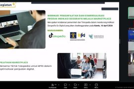 Kanwil Kemenkum Babel ikuti webinar "IG Bisa Ekspor"