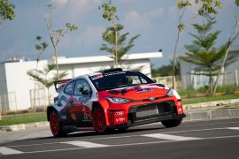 Toyota Gazoo Racing menangi seri perdana Kejurnas Sprint Rally