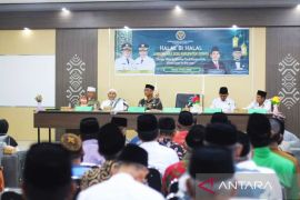 Kemenhaj Dompu perkuat kesiapan calon Haji 2026 lewat halal bihalal