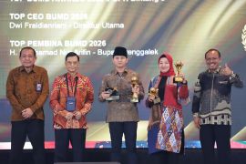 BPR Jwalita Trenggalek raih Golden Trophy TOP BUMD Awards 2026
