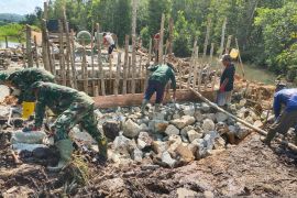 Kodim 0432 Bangka Selatan bangun jembatan garuda dorong pertumbuhan ekonomi
