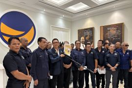 NasDem Bali kumpulkan kader luruskan soal hoaks merger Gerindra