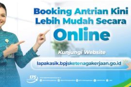 BPJS Ketenagakerjaan permudah klaim lewat antrean online "Lapak Asik"
