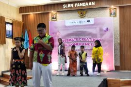 Puluhan siswa SLB Pandaan asah keterampilan vokasi