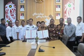 PT Jamkrindo-Pemkab Pulang Pisau perkuat jaminan kontraktor gagal penuhi kewajiban