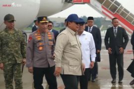 Prabowo tiba di tanah air usai rampungkan lawatan ke Rusia dan Prancis