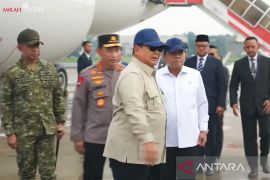 Prabowo tiba di tanah air usai rampungkan lawatan ke Rusia dan Prancis