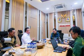 Bupati Morut kunjungi Kemensos bahas penguatan penanggulangan kemiskinan