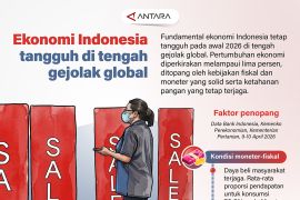 Ekonomi Indonesia tangguh di tengah gejolak global