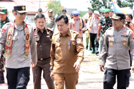 Wakapolda Kalteng periksa kesiapan penanggulangan bencana di Murung Raya