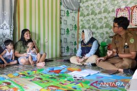 Otorita IKN-Puskesmas Sepaku edukasi kesehatan ke warga