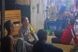 Polsek Takisung intensifkan patroli dialogis jaga kamtibmas malam hari