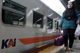 Jumlah penumpang kereta api di Lampung naik