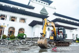Gedung Sate bersolek: Proyek revitalisasi besar-besaran dimulai demi perkuat ikon pusat Pemerintahan Jawa Barat