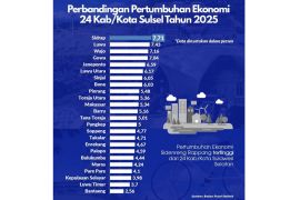 Pertumbuhan Ekonomi Jeneponto 2025 Tumbuh Positif