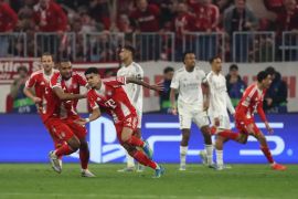 Bayern Muenchen amankan tiket semifinal usai taklukkan Real Madrid 4-3