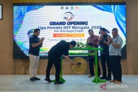 Bupati Samsul Rizal resmikan Liga Sepak Bola Pemdes HST Menyala 2026