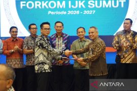 Dirut Bank Sumut Heru Mardiansyah pimpin Forkom IJK Sumut 2026--2027