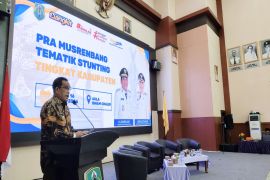 Bupati HSU hadiri pra musrenbang tematik stunting 2026