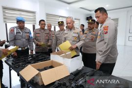 Kapolres Tapsel tekankan disiplin penggunaan senpi