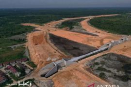 Pengadaan tanah proyek Tol Pekanbaru-Rengat di Riau capai 90 persen