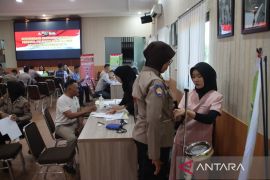 Polres Pekalongan Kota lakukan pemeriksaan kesehatan berkala terhadap personel