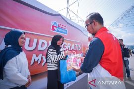 Pertamina Patra Niaga Regional Sulawesi Lepas 125 Pemudik dalam Program Mudik Gratis MyPertamina 2026 "Mudik Aman Berbagi Harapan"