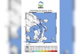 BMKG sebut aktivitas sesar skrin sebabkan gempa magnitudo 3,3 di Muna