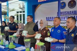 BNNP Aceh musnahkan 4,989 kilogram sabu-sabu
