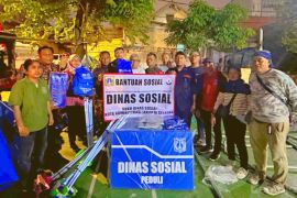 Jaksel beri bantuan untuk penyintas kebakaran di Kebayoran Lama