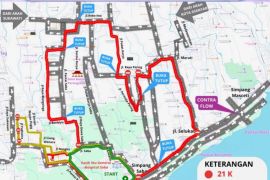 Polda Bali rekayasa lalu lintas saat Kemala Run di Gianyar