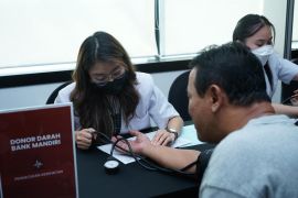 Donor darah Bank Mandiri libatkan 2.800 pendonor